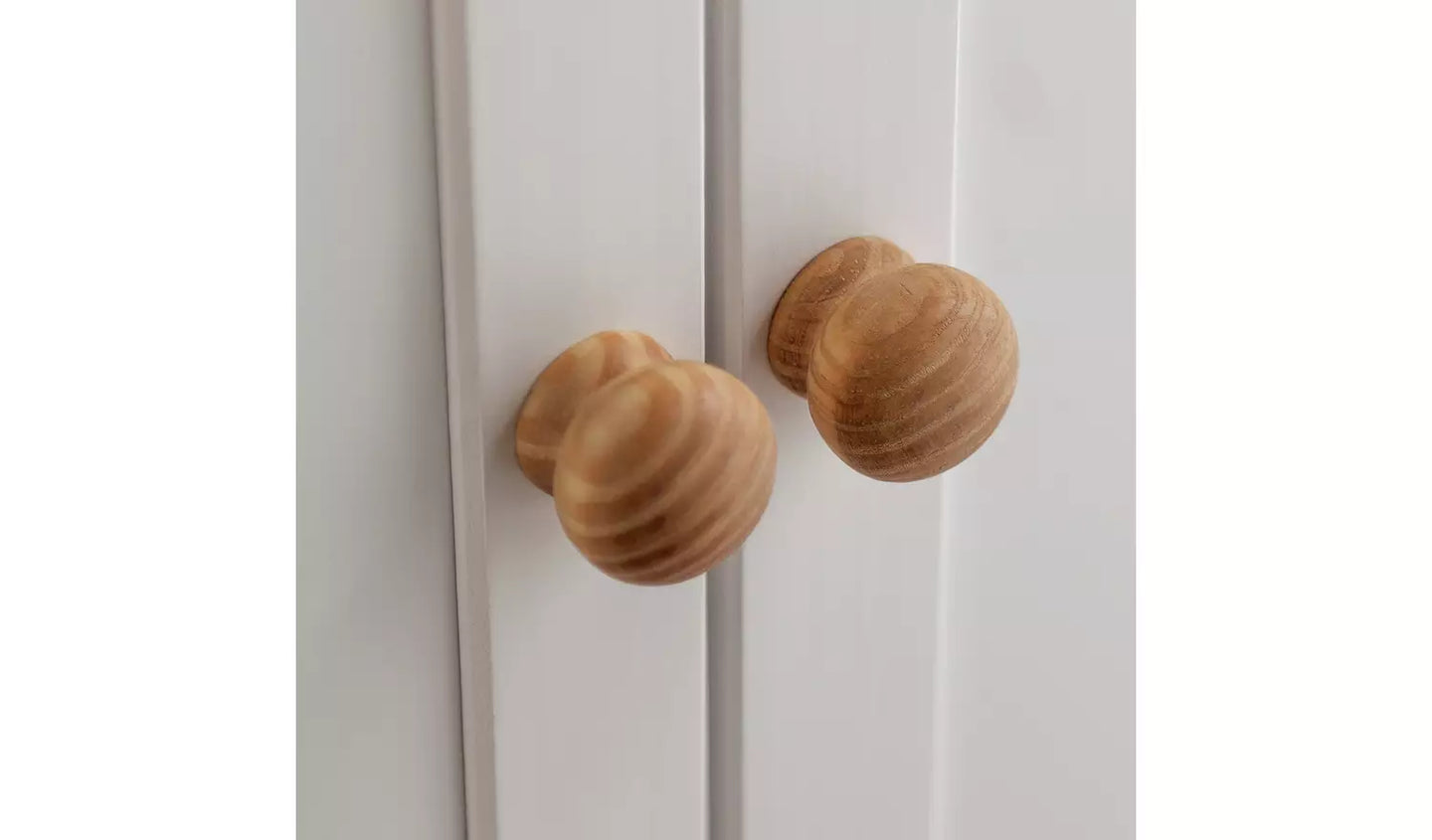 Scandinavia 2 Door Wardrobe - Two Tone